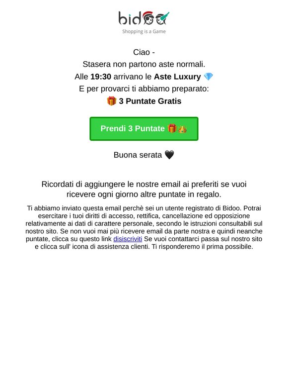 🎁 3 Puntate. Premi da sogno 🤩