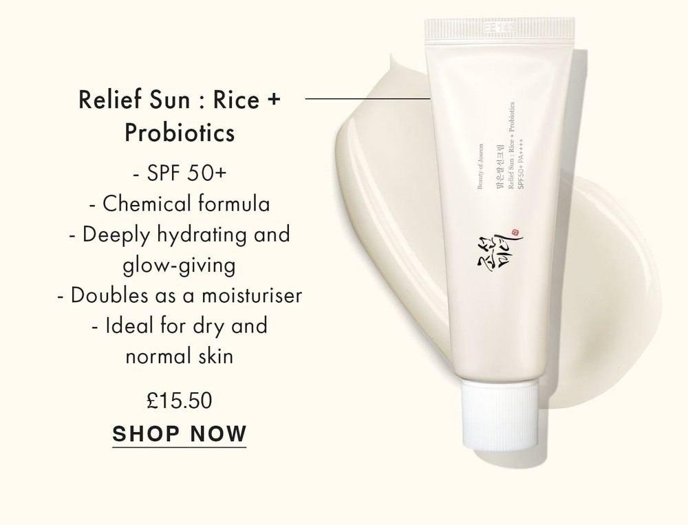 Relief Sun : Rice + Probiotics