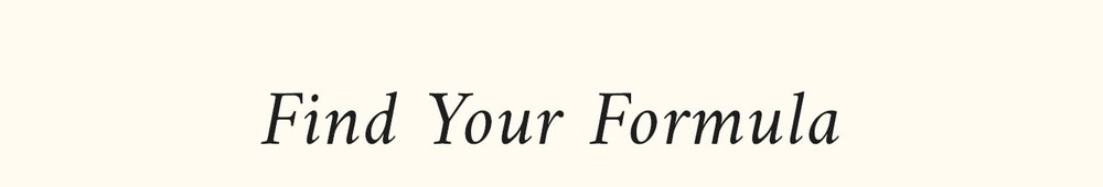 Find your formula