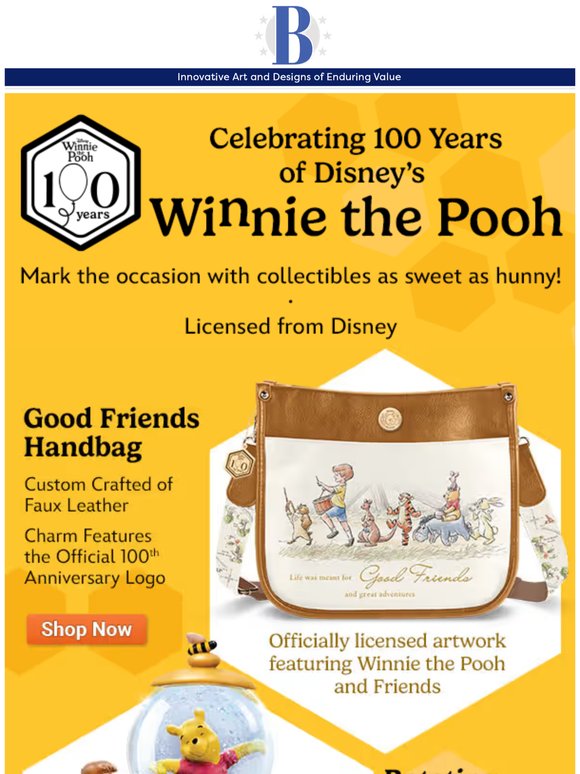 Love Disney's Winnie the Pooh? Celebrate 100 Years