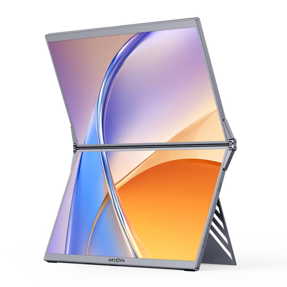 Arzopa E1 15.6" Portable Dual-Screen Monitor