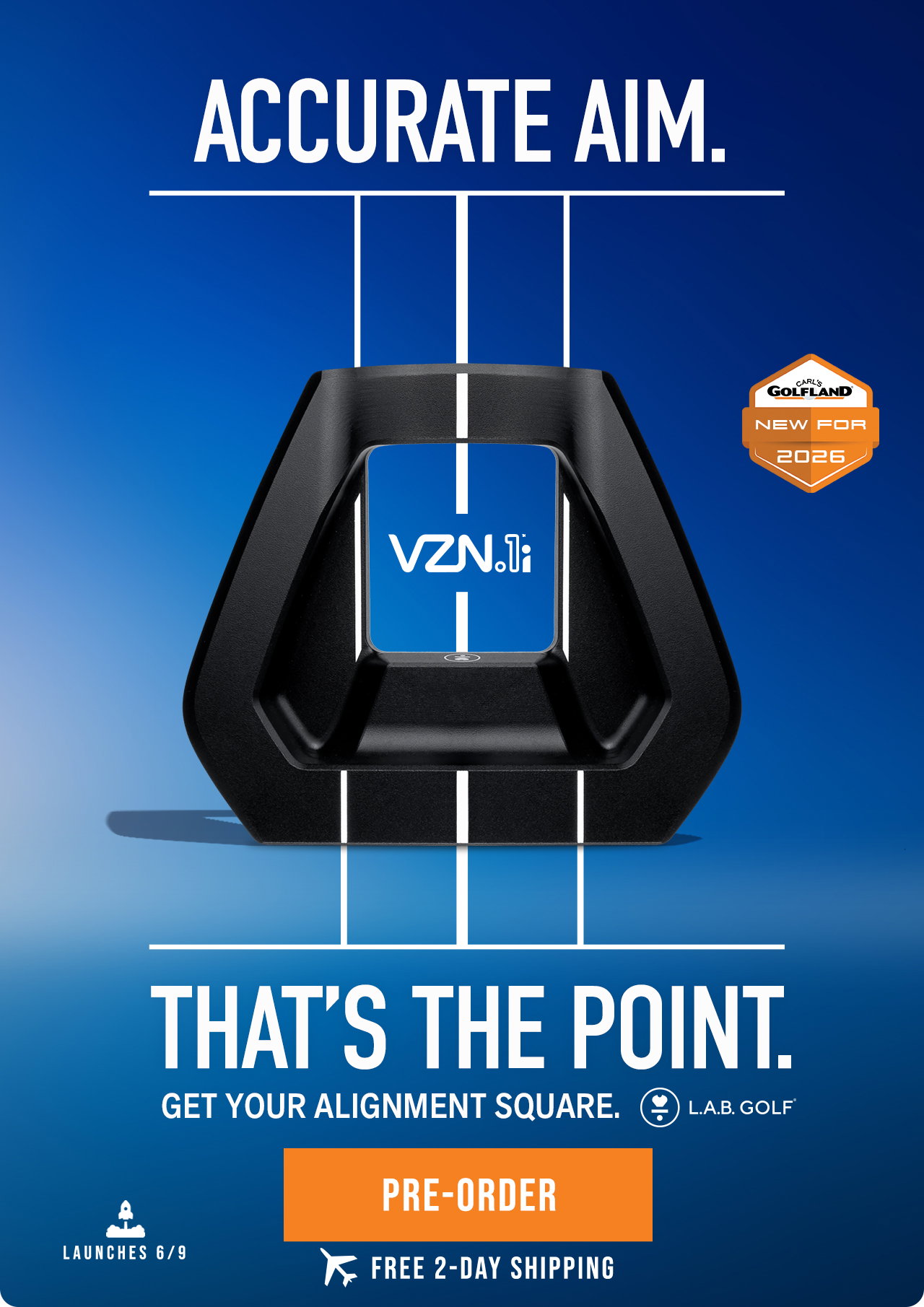 L.A.B. VZN.1i Putters | Pre-Order Now