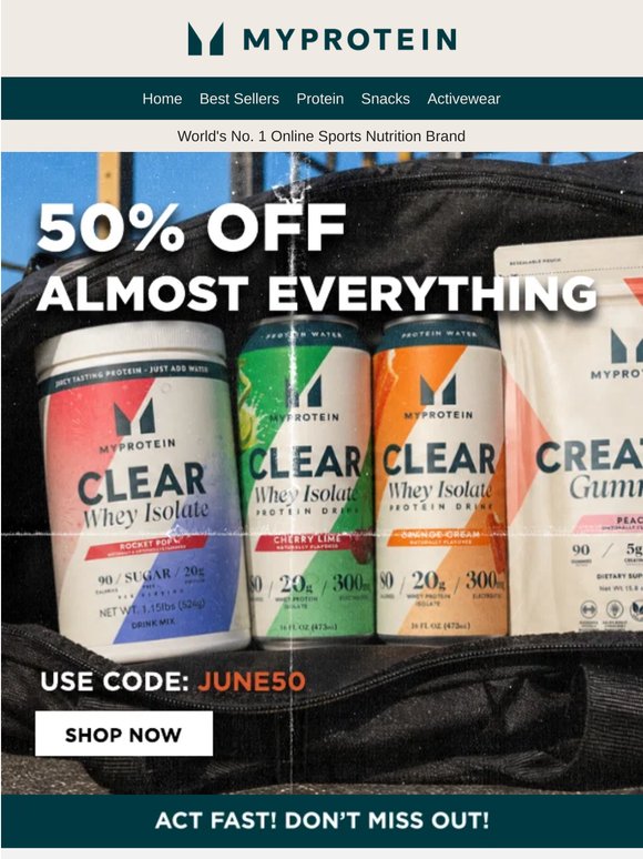 Members ONLY 📩 50% OFF deal inside