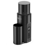 HiBREW G5 MINI Portable Electric Coffee Grinder, 100-Step Adjustable Burr, 5200mAh Dual Battery, 38mm SUS420 Stainless Steel Conical Burr, 20g Capacity, 100RPM Quiet Grinding, Type-C Charging