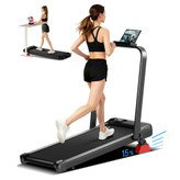ROBORE U18F Foldable Treadmill with 15% Incline, 10.5km/h Max Speed, 2.5HP Motor, 3 Incline Levels, 136kg Capacity, LED Display, Low Noise, for Home & Office