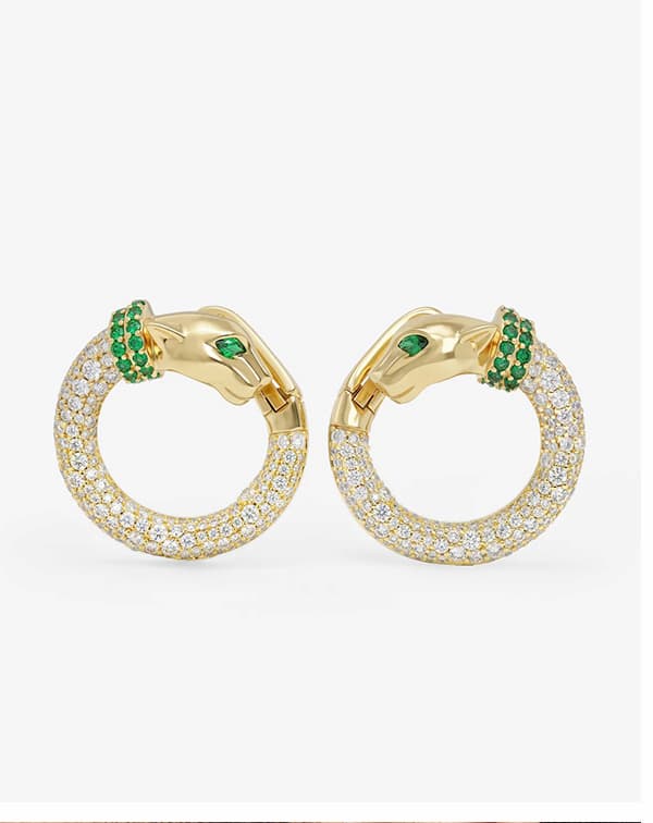 Jaguar Pavé Illusion Hoops