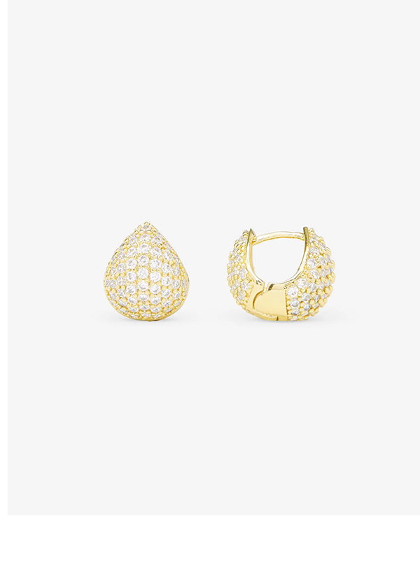 Lil' Norah Pavé Earrings