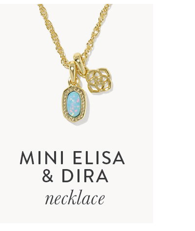 Mini Elisa Dira Gold Necklace
