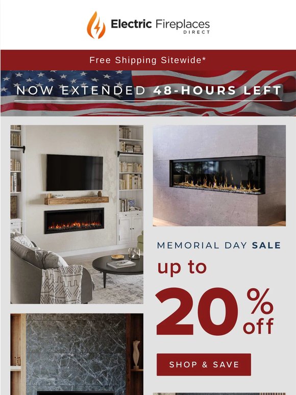 💥We. Are. Back. Memorial Day Savings Extended!
