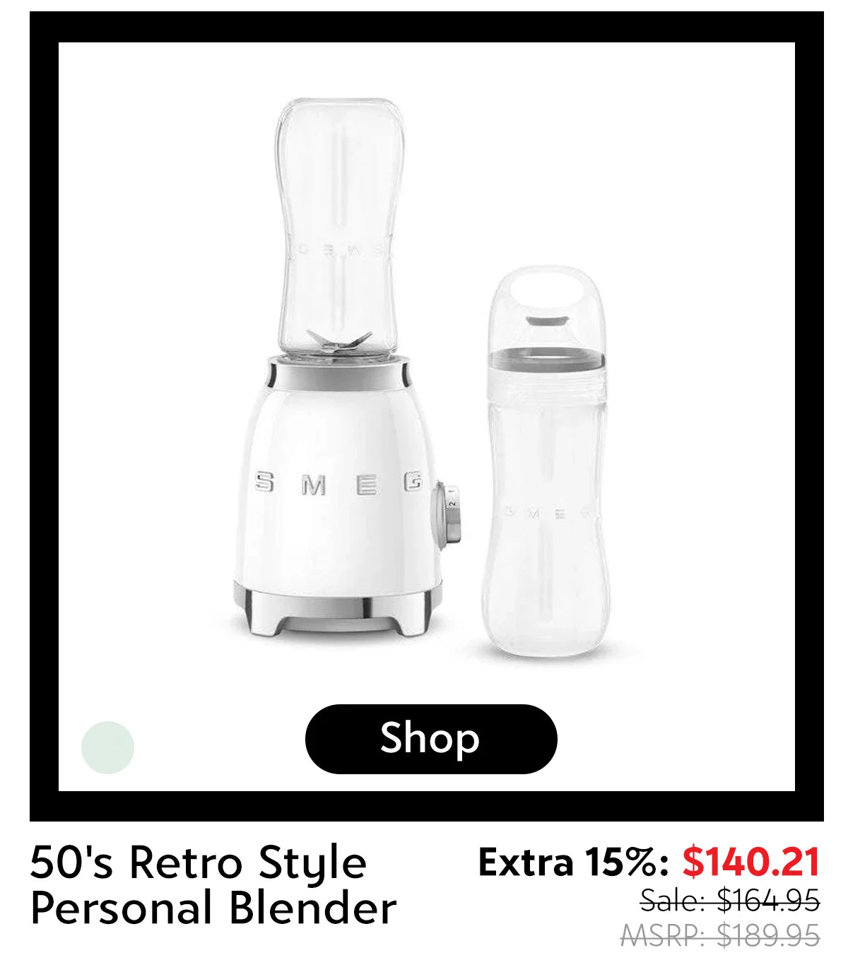 SMEG Retro Style Personal Blender