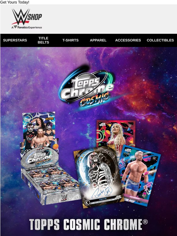 JUST DROPPED: 2026 Topps Cosmic Chrome®