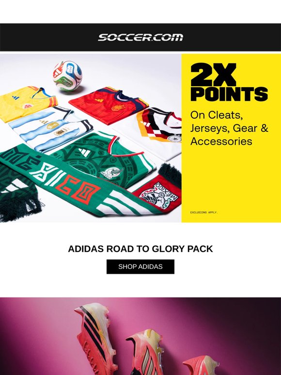 Just Dropped: adidas Road To Glory Pack ✨👟
