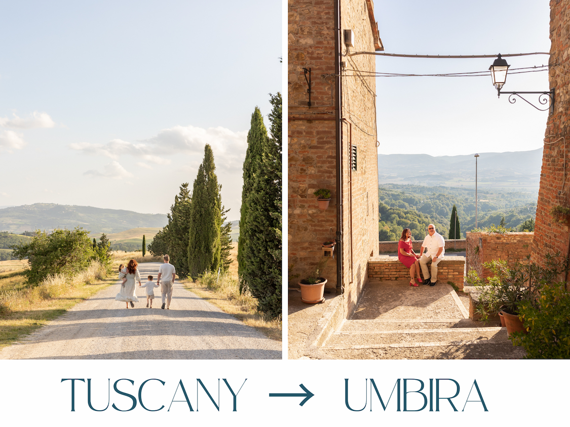 Swap Tuscany for Umbria