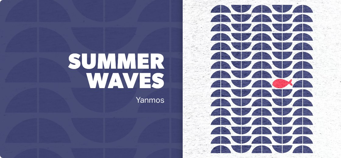Summer waves — Detail