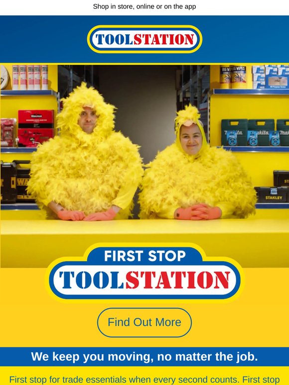 First Stop, Toolstation