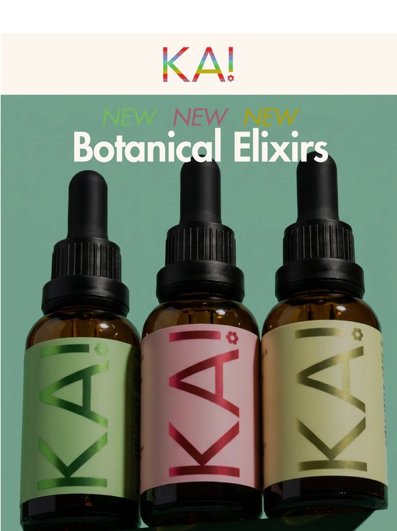 NEW: Botanical Elixirs