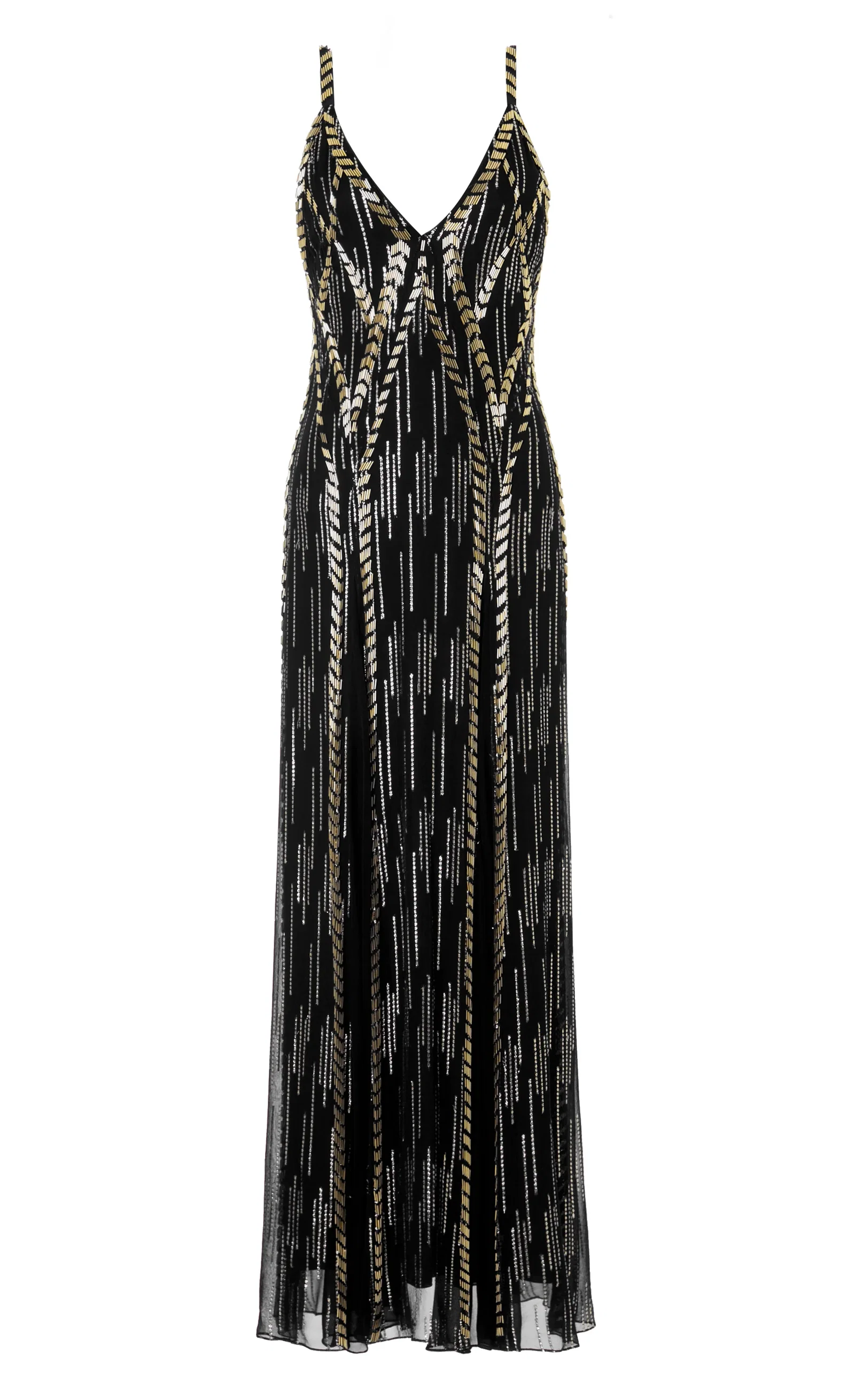 Image of Viola Strappy Dress - Black