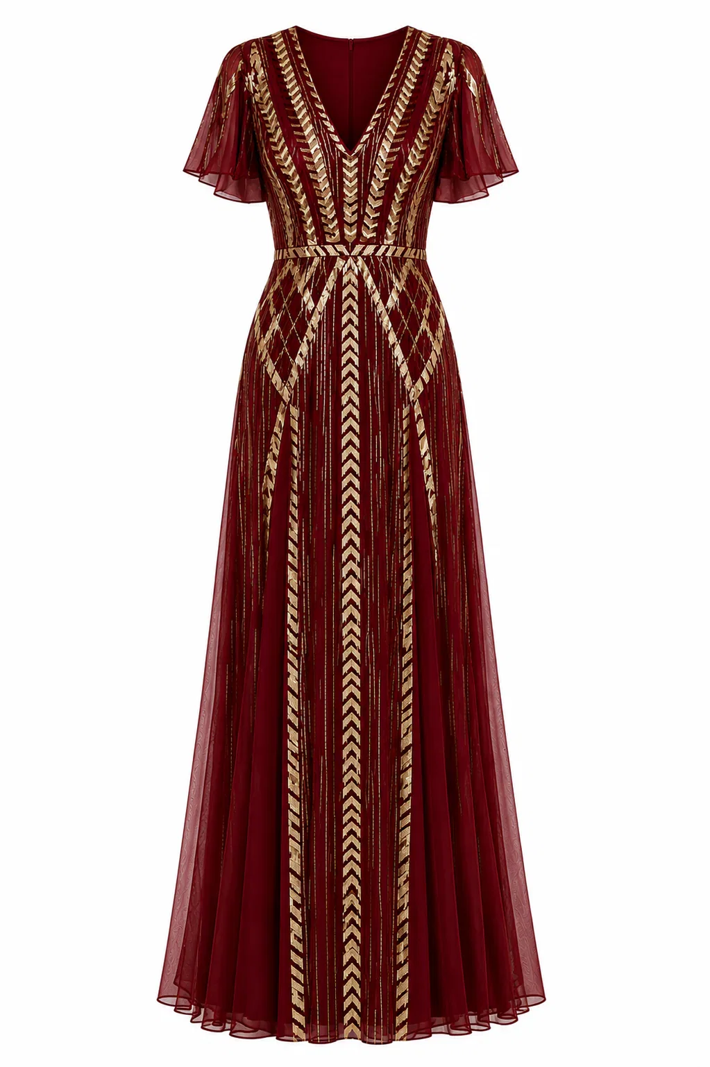 Image of Viola Gown - Claret