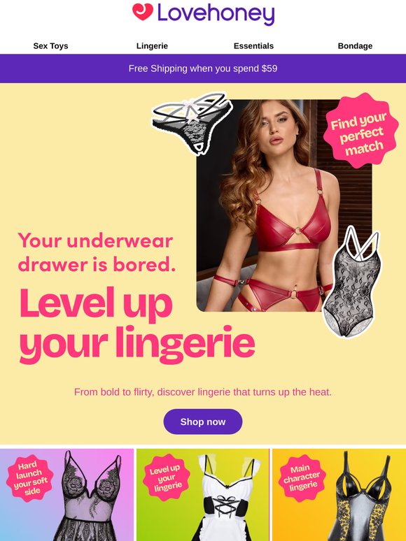 The Lingerie Edit | Level up your 👙