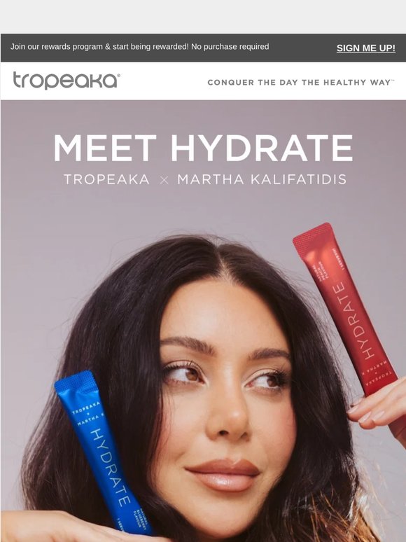 meet hydrate by Martha Kalifatidis 💧