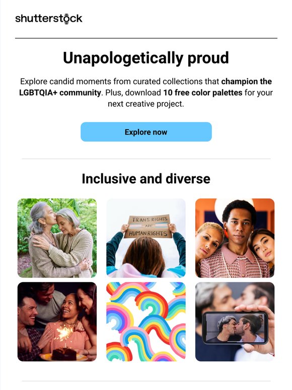 Spotlight Pride perspectives and stories ✨