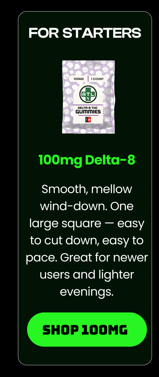 100mg Delta-8 gummies