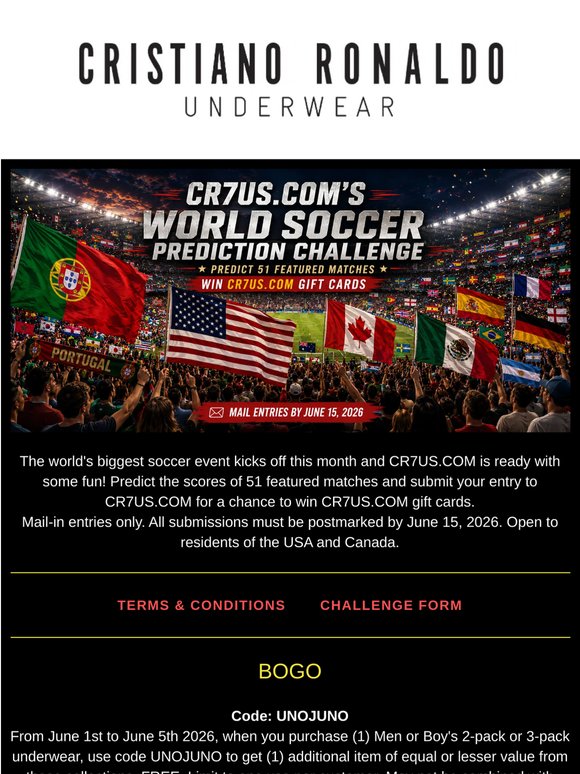 🚨 CR7 World Soccer Giveaway & BOGO!!!