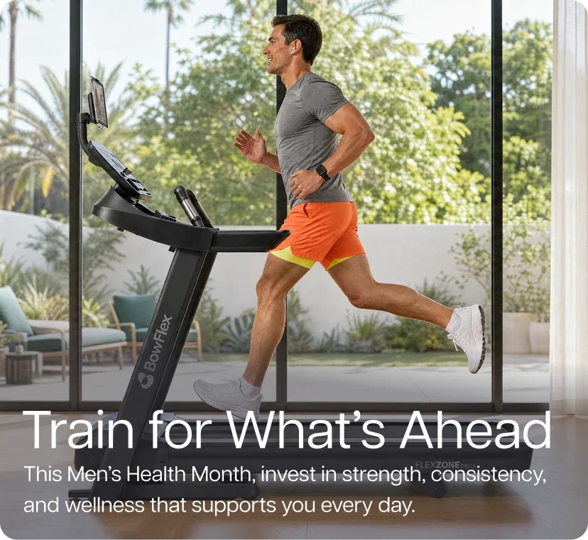 Train for What's Ahead. This Men’s Health Month, invest in strength, consistency, and wellness that supports you every day.