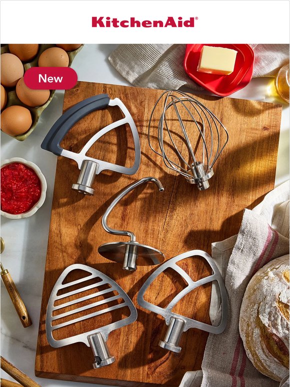 NEW: Stainless steel stand mixer accessories