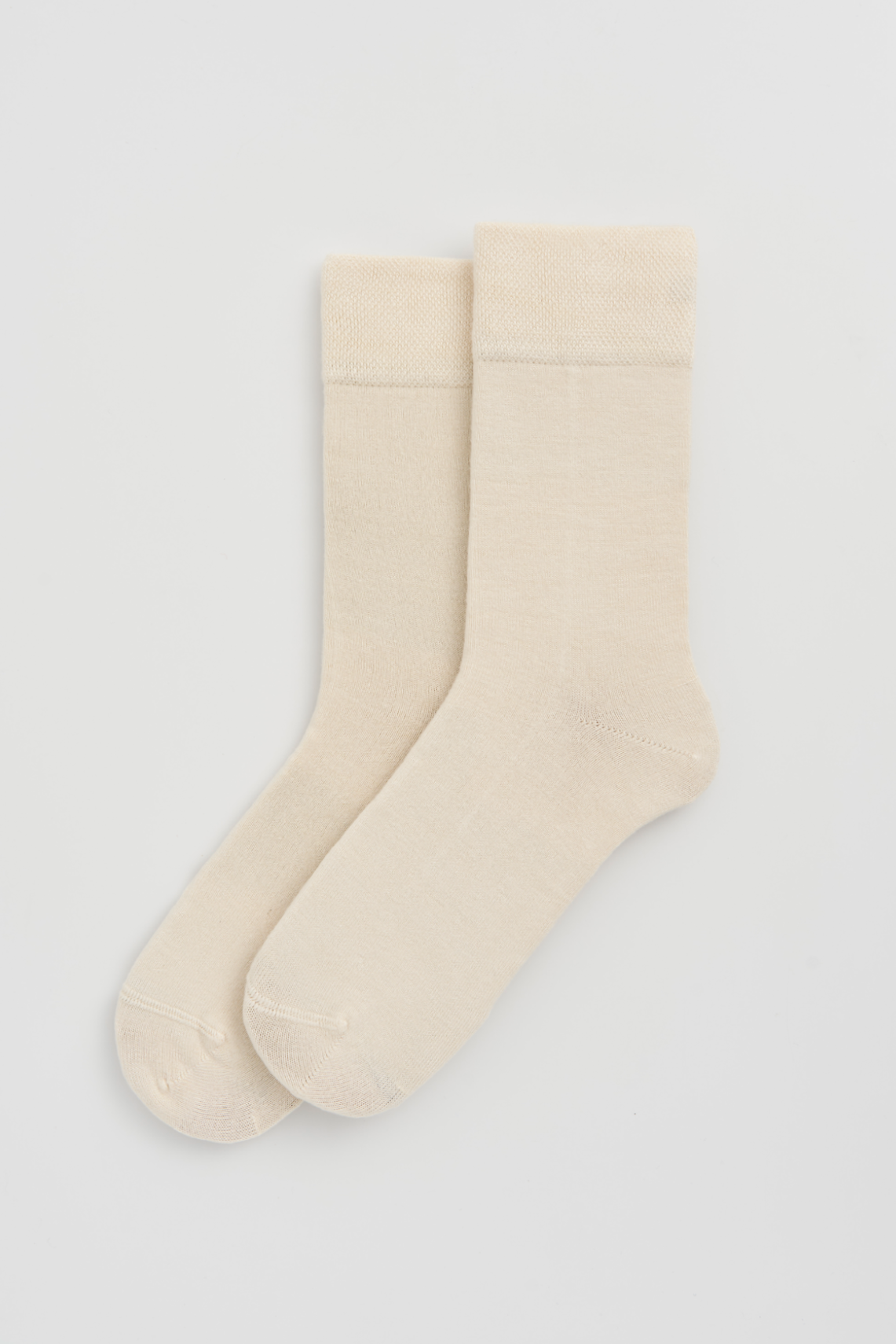 Clotted Cream Bamboo Socks