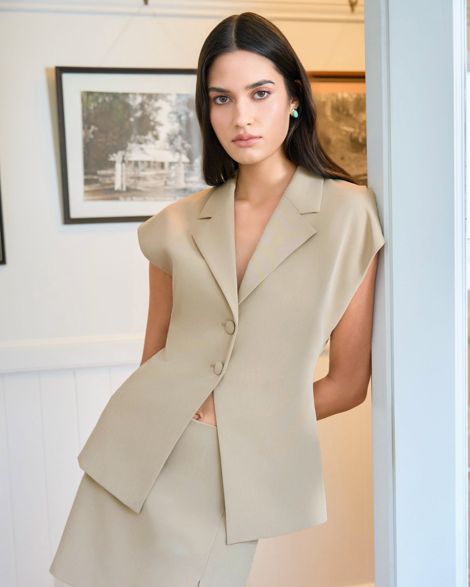 Image of Milton Short Sleeve Blazer