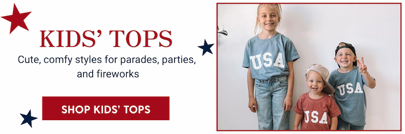 Shop Americana Kids Tops