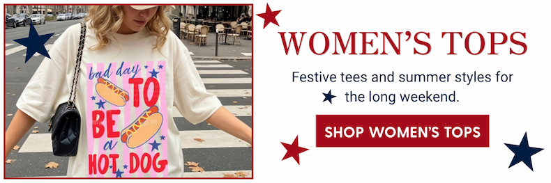 Shop Americana Womens Tops