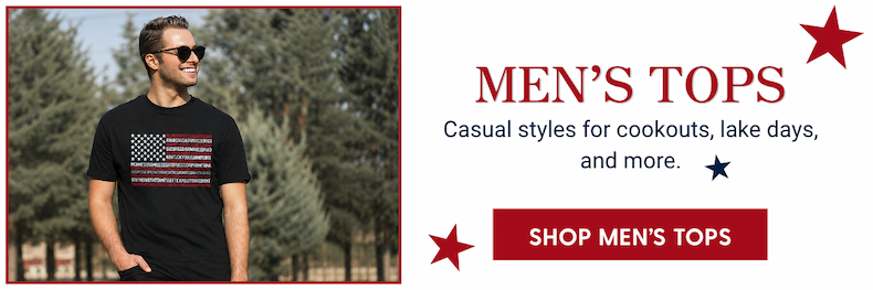 Shop Americana Men's Tops