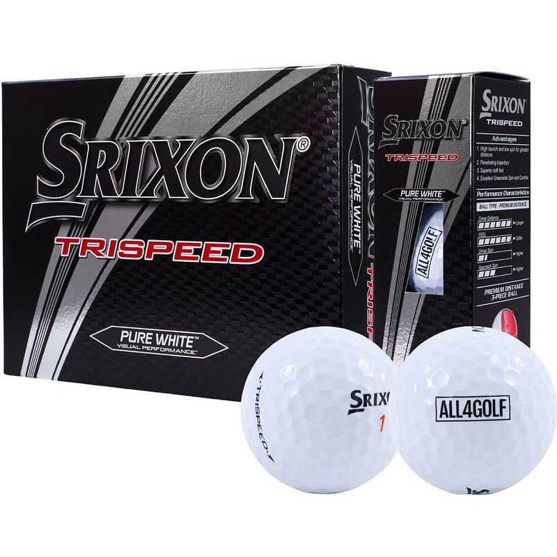 Golfbälle Trispeed x All4Golf - 12er Pack