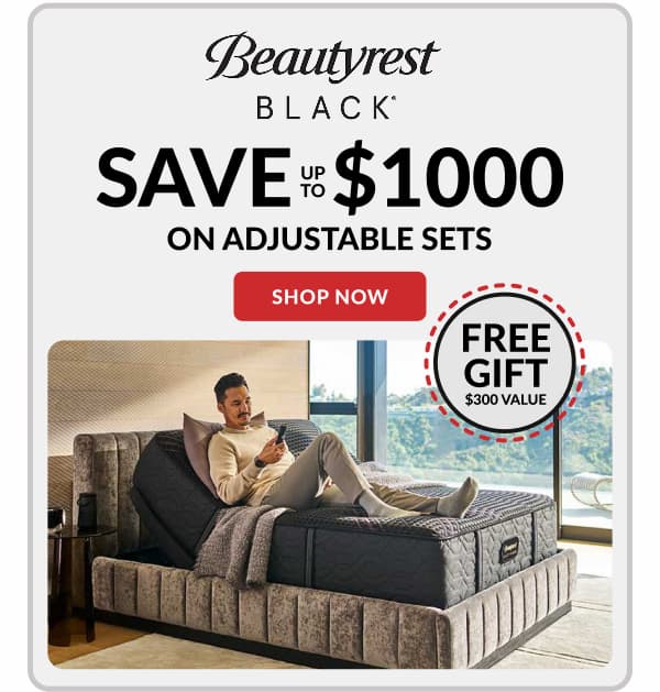 Beautyrest Black save up to $1000