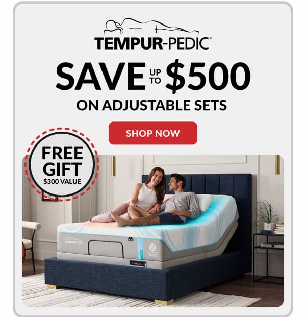 Tempur-Pedic save up to $500