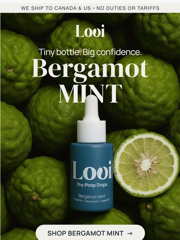 Spa-like freshness that actually traps odor.