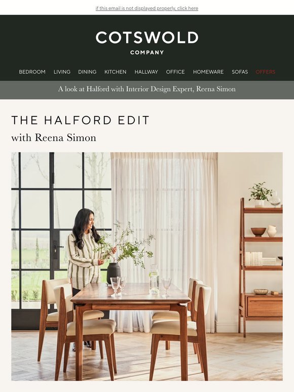 Explore Halford with award-winning Interior Design Expert, Reena Simon