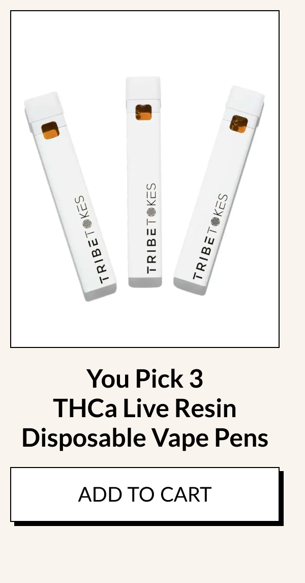 You Pick 3 THCa Live Resin Disposable Vape Pens
