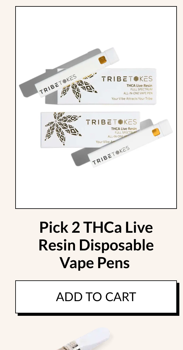 Pick 2 THCa Live Resin Disposable Vape Pens 