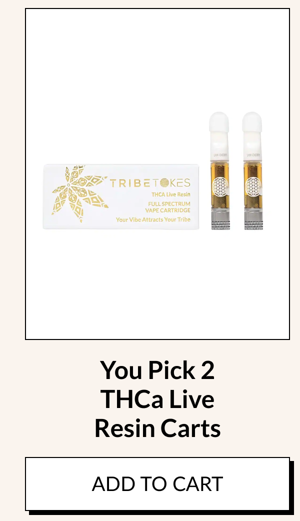 You Pick 2 THCa Live Resin Carts