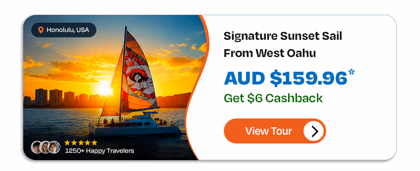 https://www.backpackerdeals.com/united-states-of-america/honolulu/west-oahu-sunset-cruise?currency=AUD