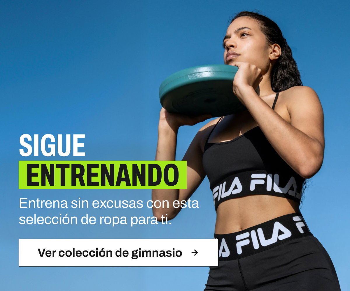 Entrena sin excusas botón ver colección de gimnasio