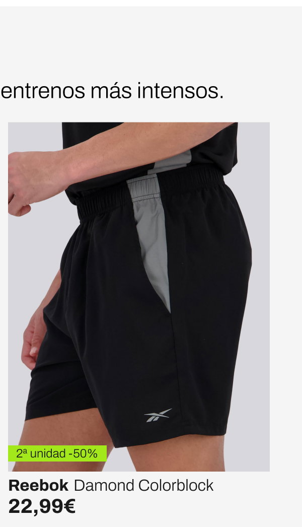 Pantalón corto Reebok Damon Colorblock