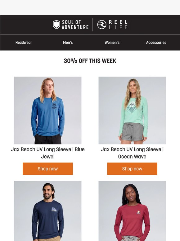 Jax Beach. 30% OFF This Week