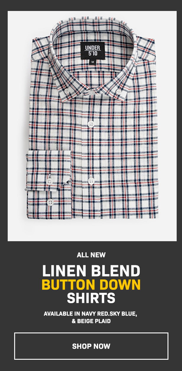 Linen blend Button Down Shirt