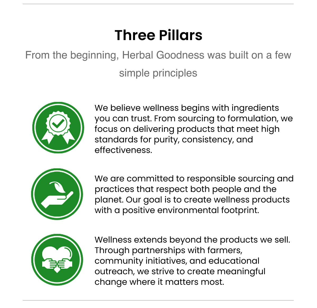 Three Pillars