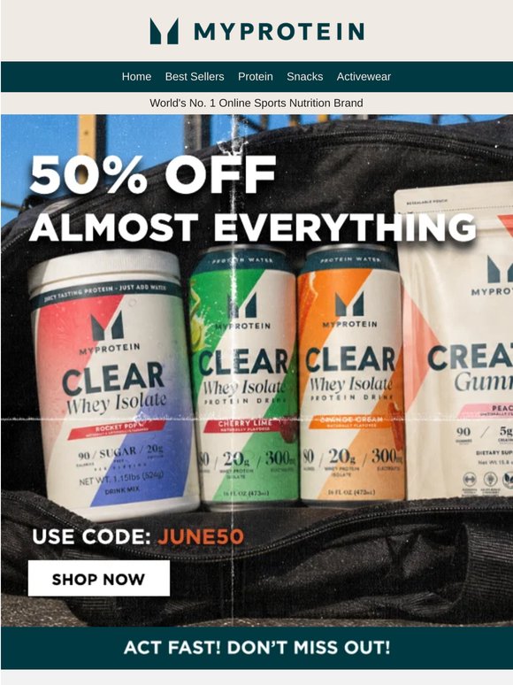 Members ONLY 📩 50% OFF deal inside