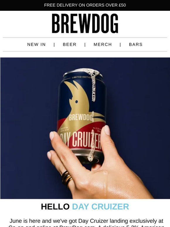 Introducing Day Cruizer 🍻